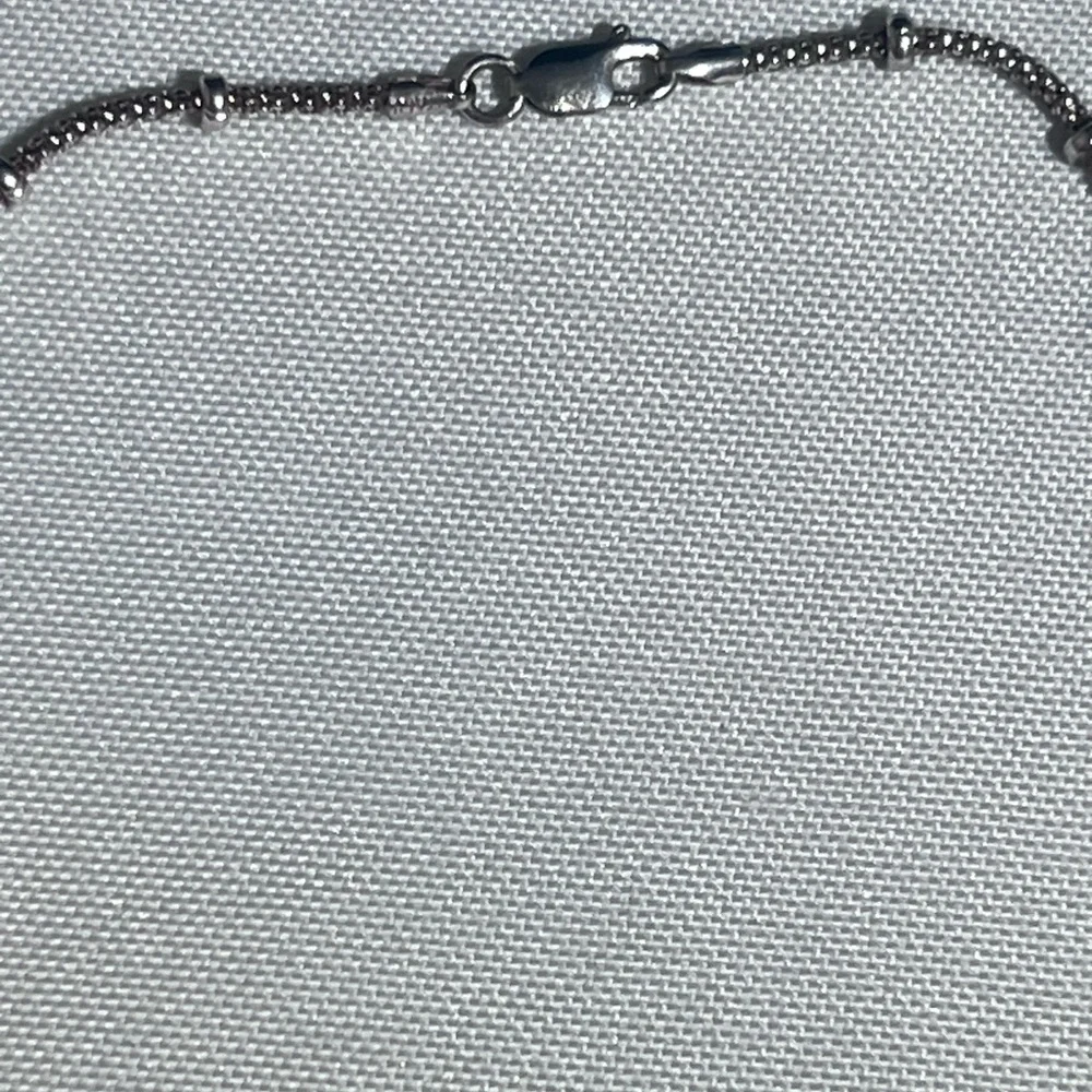 Sterling silver chain necklace - Picture 3 of 4